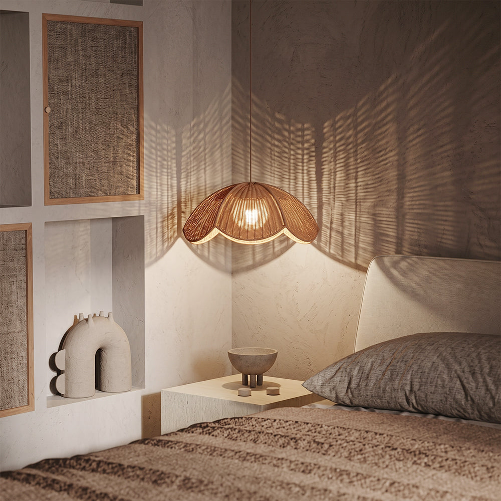 Japanese Wabi-Sabi Style Retro Pendant Light Dining & Bedroom Lamp