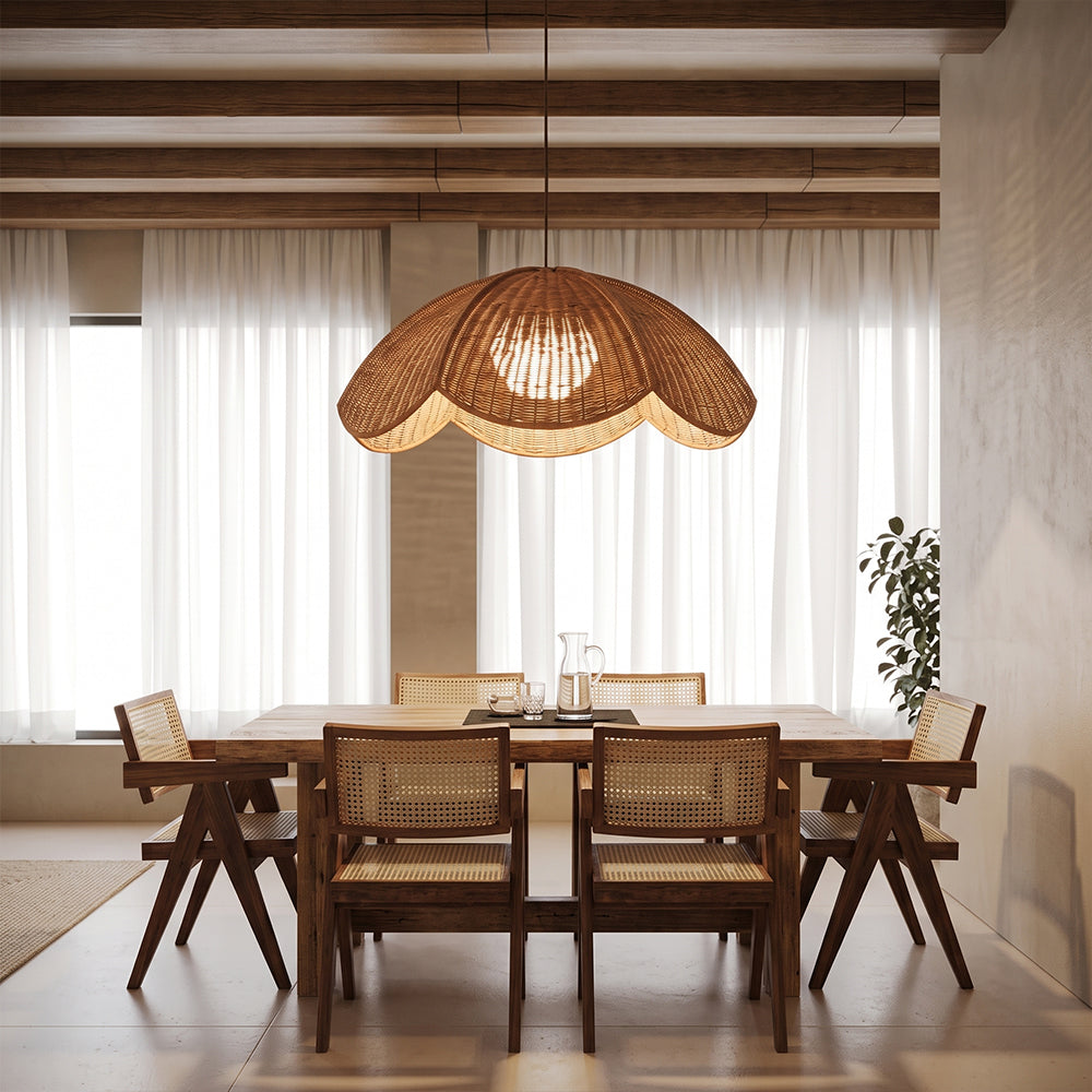 Japanese Wabi-Sabi Style Retro Pendant Light Dining & Bedroom Lamp Main image
