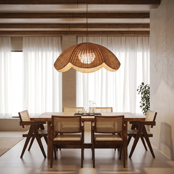 Japanese Wabi-Sabi Style Retro Pendant Light Dining & Bedroom Lamp