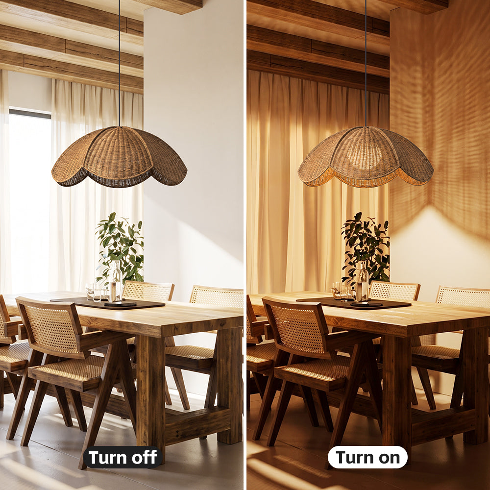 Japanese Wabi-Sabi Style Retro Pendant Light Dining & Bedroom Lamp
