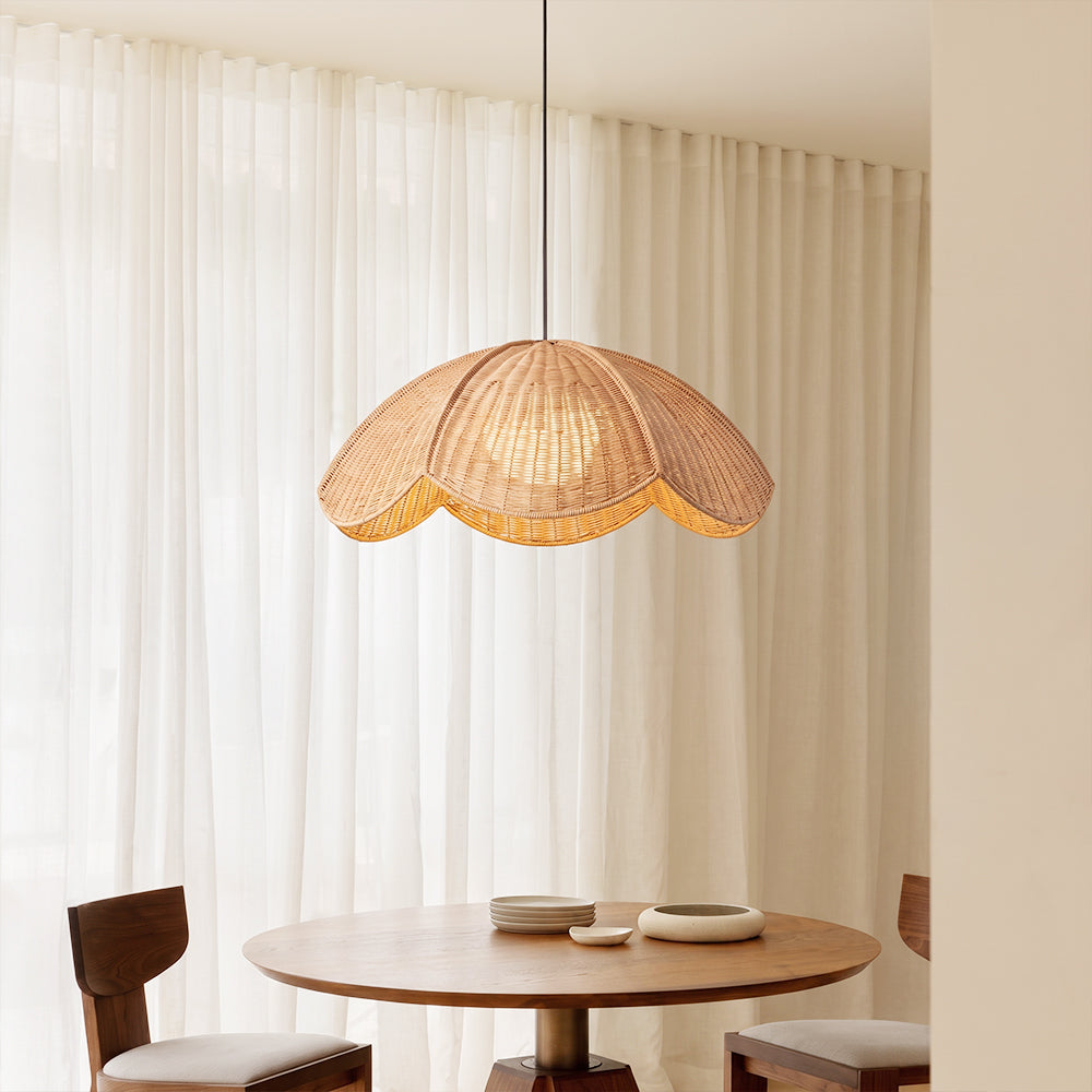 Japanese Wabi-Sabi Style Retro Pendant Light Dining & Bedroom Lamp