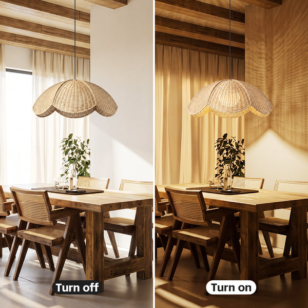 Japanese Wabi-Sabi Style Retro Pendant Light Dining & Bedroom Lamp