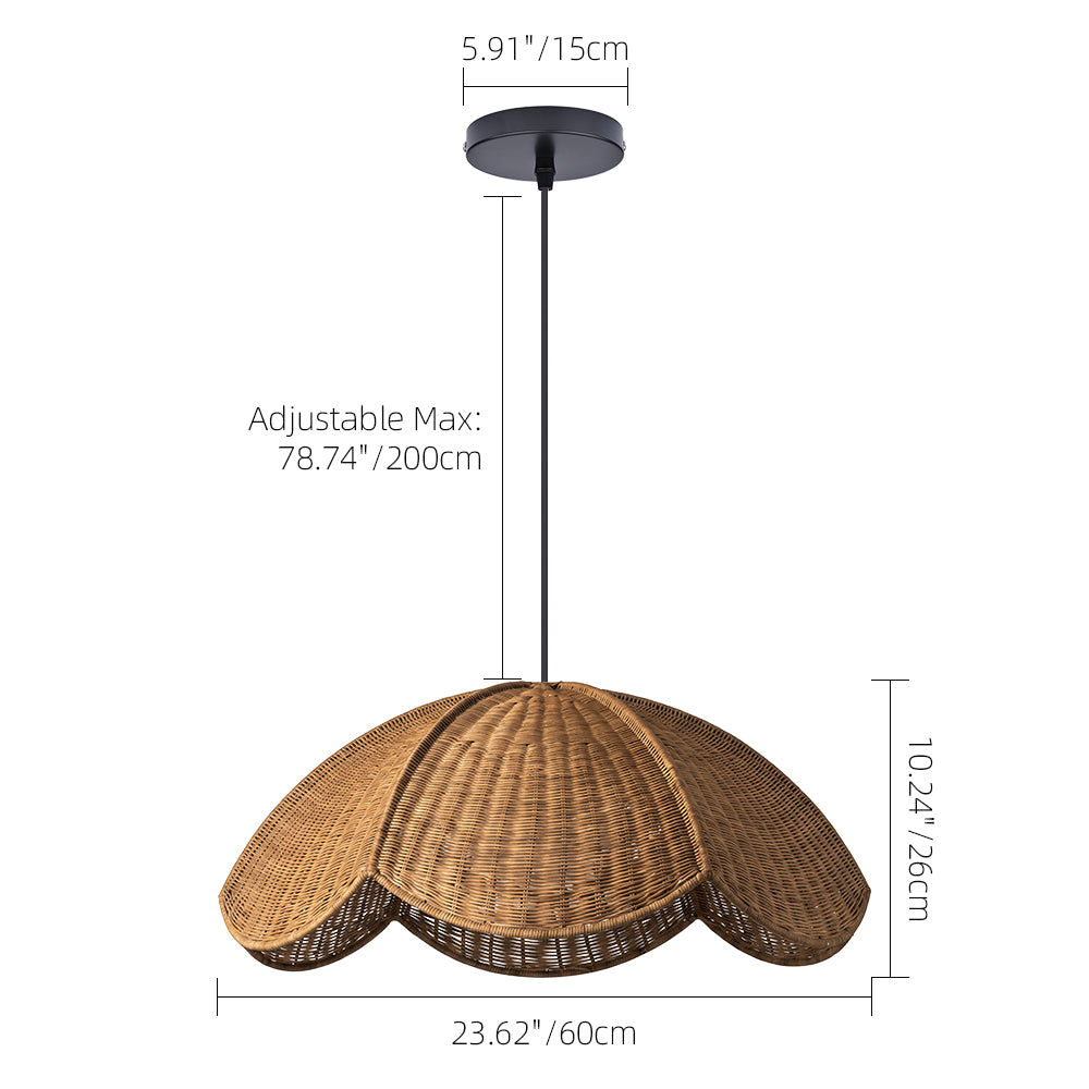 Japanese Wabi-Sabi Style Retro Pendant Light Dining & Bedroom Lamp