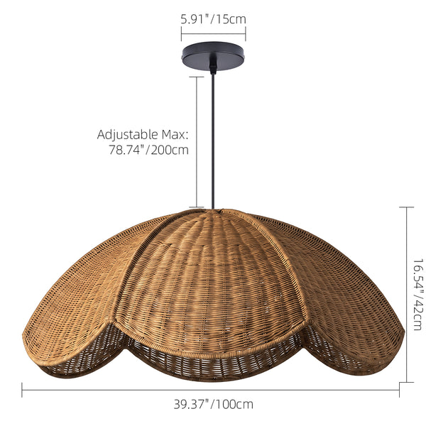 Japanese Wabi-Sabi Style Retro Pendant Light Dining & Bedroom Lamp