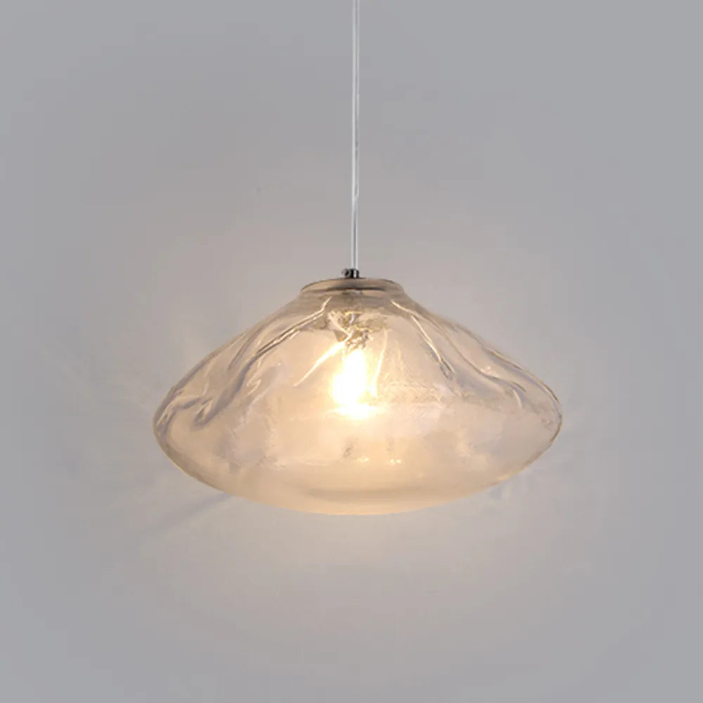 Glass Hanging Chandelier Large Loft Staircase Long Modern Ceiling Light