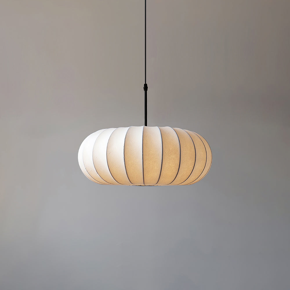 Medieval Style Silk Pendant Lamp Restaurant & Bedside Hanging Light