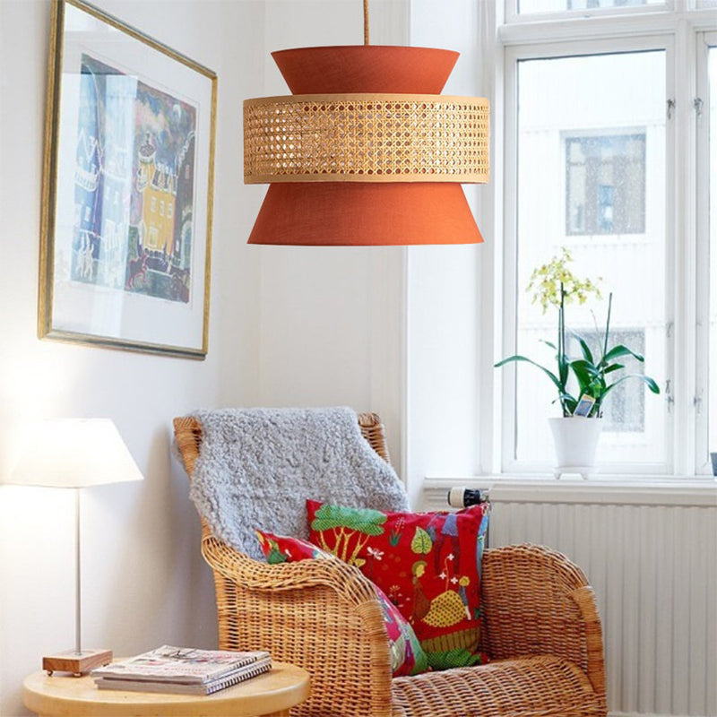 Vintage Creative LED Pendant Light Hand-Woven Chandelier