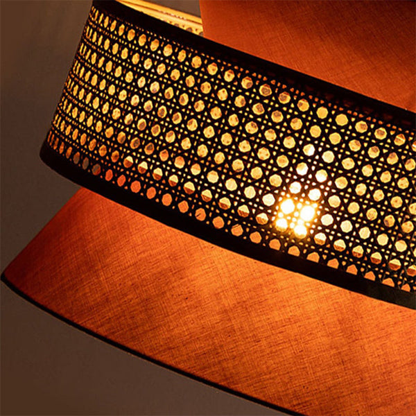Vintage Creative LED Pendant Light Hand-Woven Chandelier