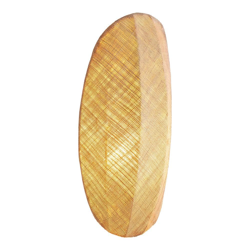 Wabi-Sabi Style Fabric Wall Lamp Japanese Retro Bedside Sconce