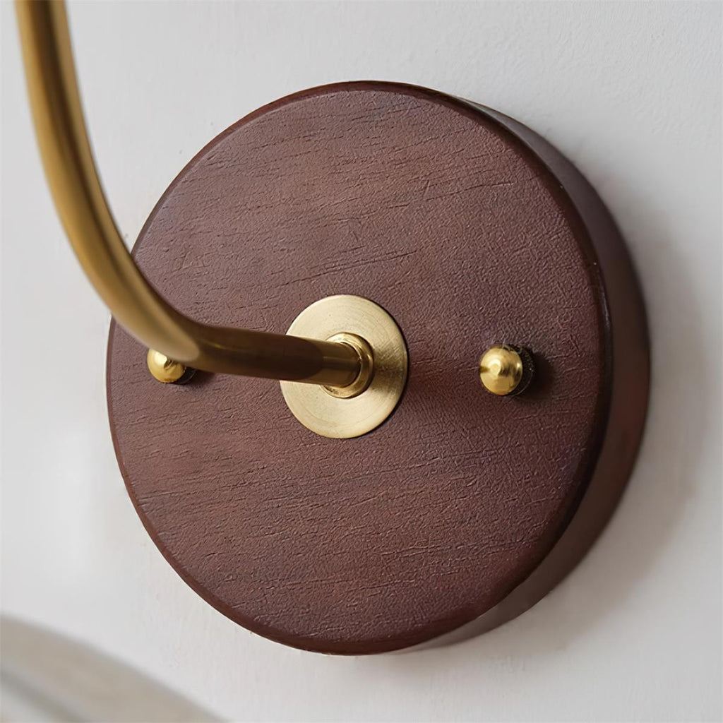 Petal-Inspired Artisan Wall Light Vintage Metal Sconce