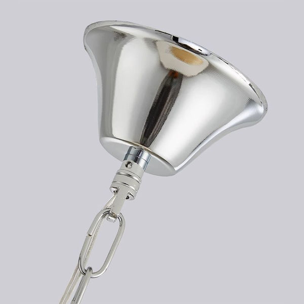 Modern Yellow Metal Pendant Light Minimalist Kitchen Island Lamp