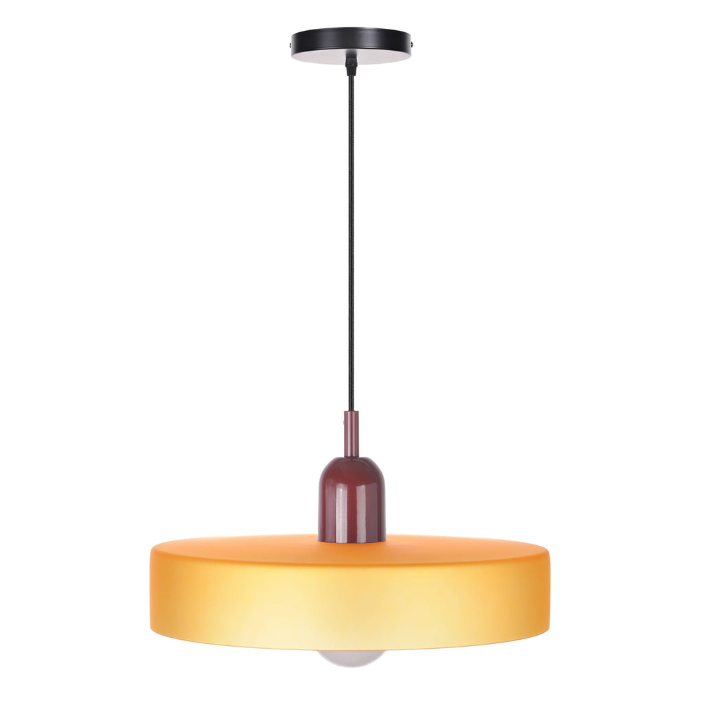 Modern Colorful Glass Pendant Light Vibrant Art-Glass Chandelier