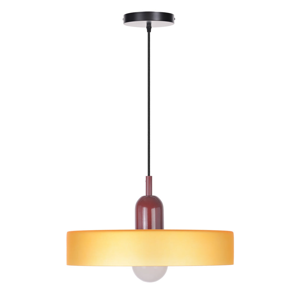 Modern Colorful Glass Pendant Light Vibrant Art-Glass Chandelier
