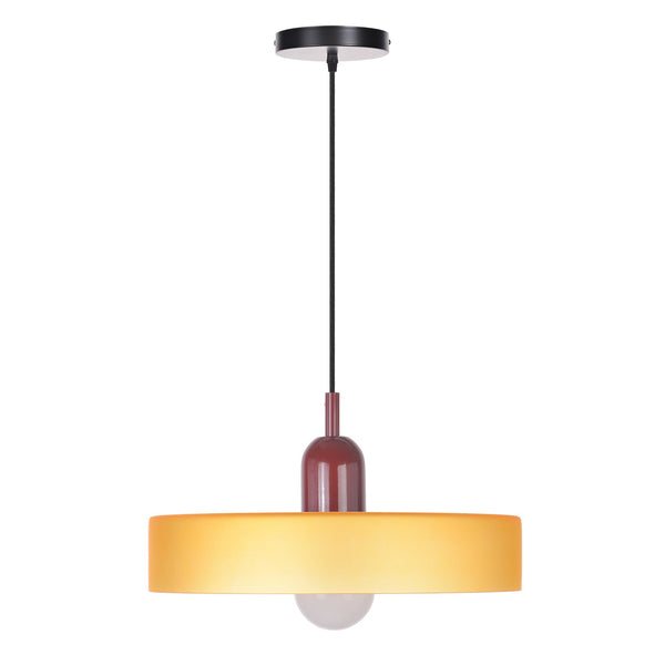 Modern Colorful Glass Pendant Light Vibrant Art-Glass Chandelier