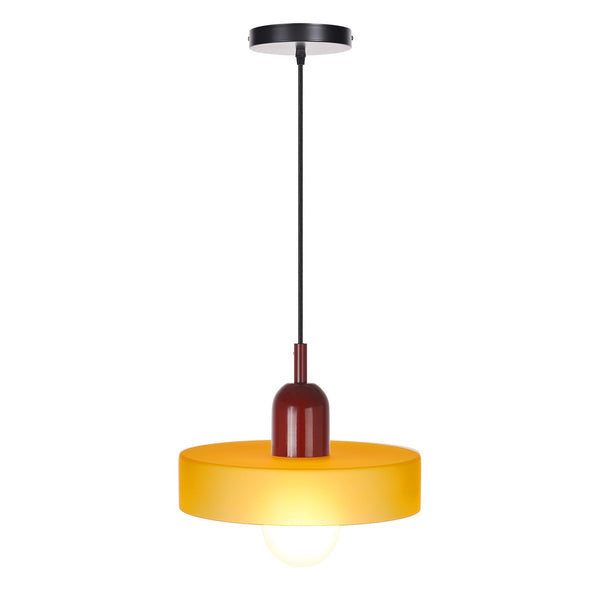 Modern Colorful Glass Pendant Light Vibrant Art-Glass Chandelier