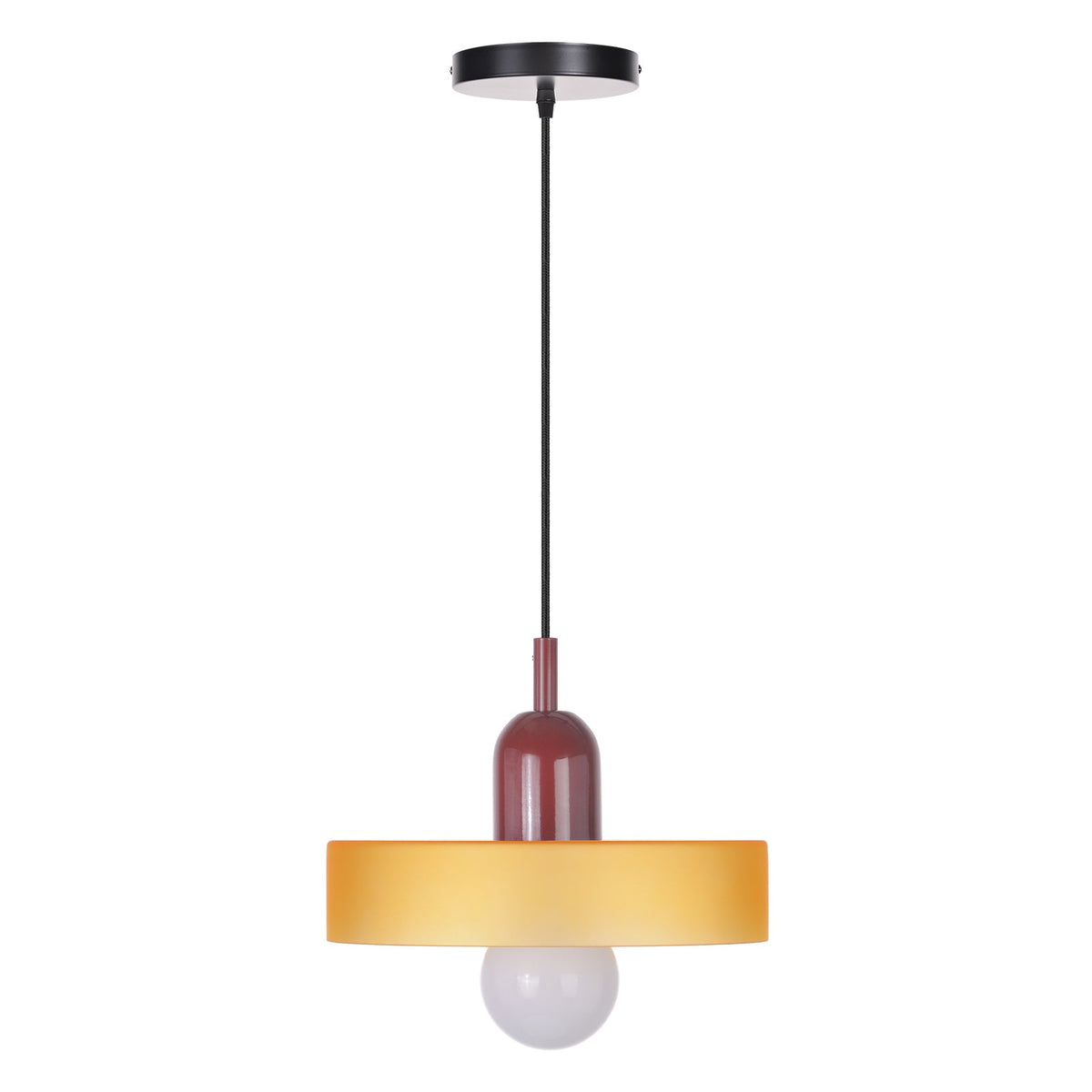 Modern Colorful Glass Pendant Light Vibrant Art-Glass Chandelier