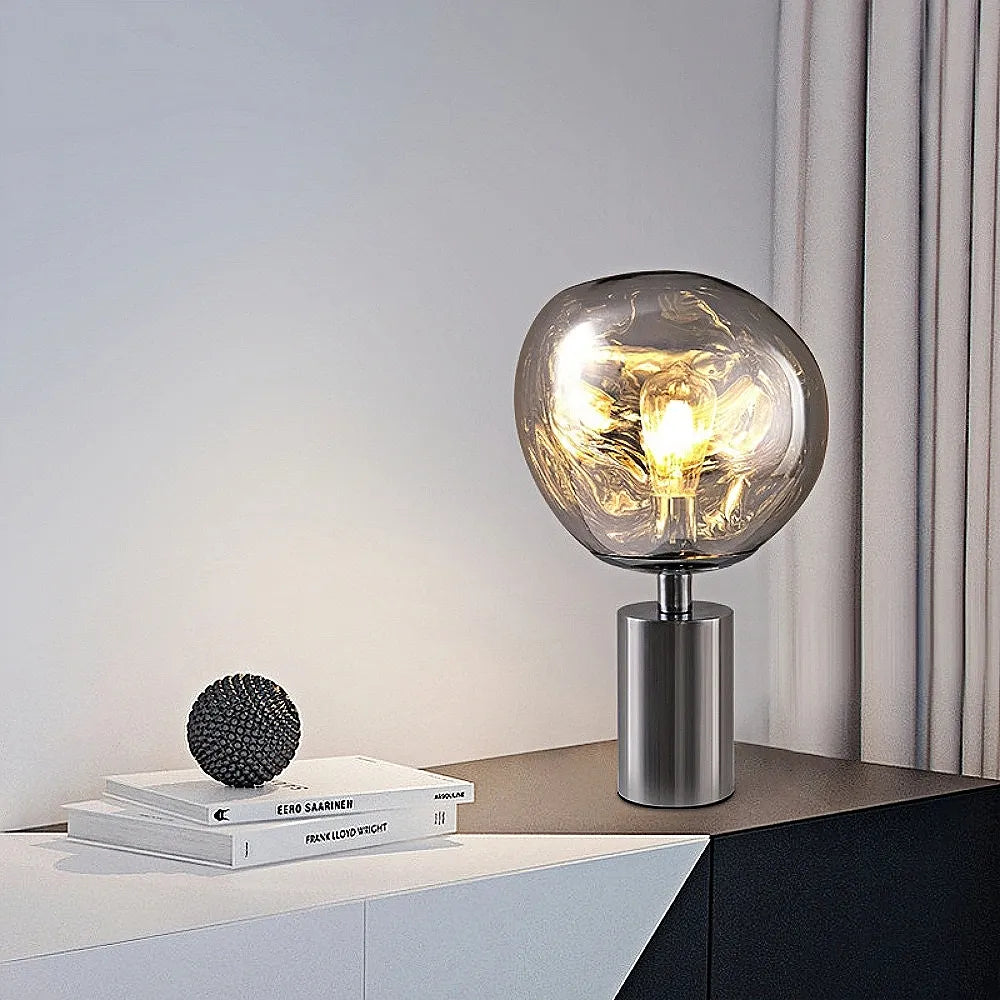 Nordic Lava Table Lamp Creative Irregular Bedside Light