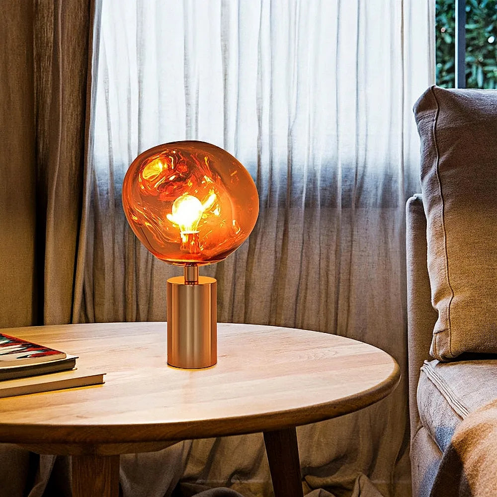 Nordic Lava Table Lamp Creative Irregular Bedside Light Secondary image