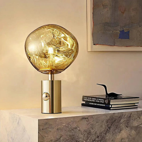 Nordic Lava Table Lamp Creative Irregular Bedside Light